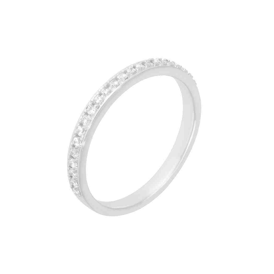 Half Band Ring LR11170ASB